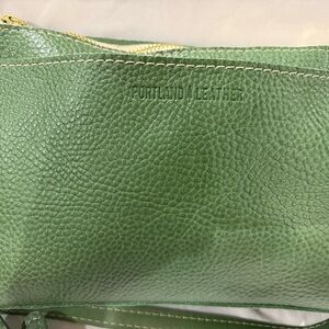 Portland Leather Sage Crossbody Bag